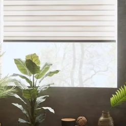 Grey Cordless Sheer Shade