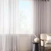 Grey Kacha Sheer Curtain