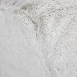 Grey Kids Furry Lounge Chair