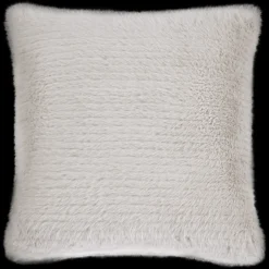 Grey Maddox Faux Fur Decorative Pillow
