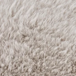 Grey Maddox Faux Fur Decorative Pillow