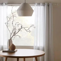 Grey Merlot Sheer Curtain