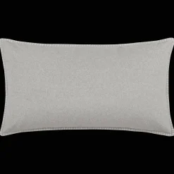 Grey Waverly Decorative Lumbar Pillow