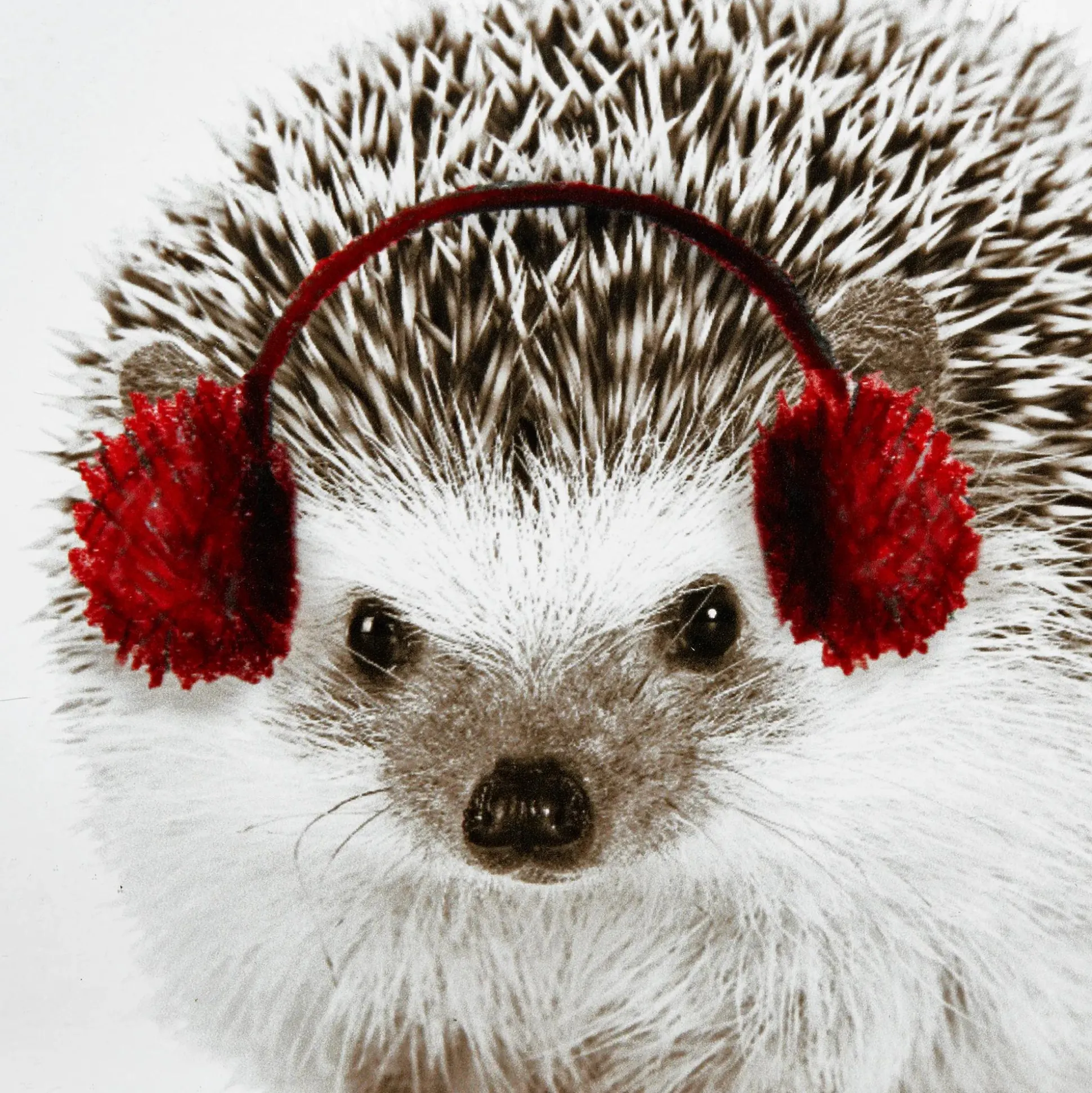 Hedgehog Canvas Framed Art