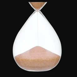 Hourglass with Pink and Gold Sand