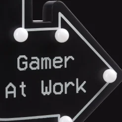 Illuminated Keep Out Sign