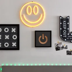 Illuminated Keep Out Sign