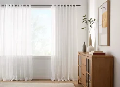 Ivory Kacha Sheer Curtain