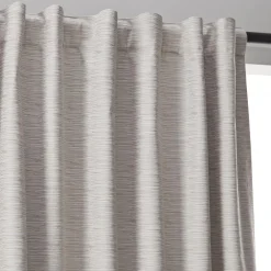 Ivory Toulouse Blackout Curtain with Hidden Backtab