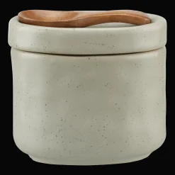 Jar with Wood Spoon