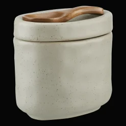 Jar with Wood Spoon