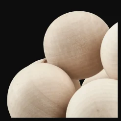 Knotted Decorative Wood Balls