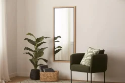 Large Ficus in Black Rattan Pot