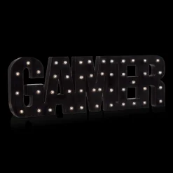 LED Decorative Word Gamer