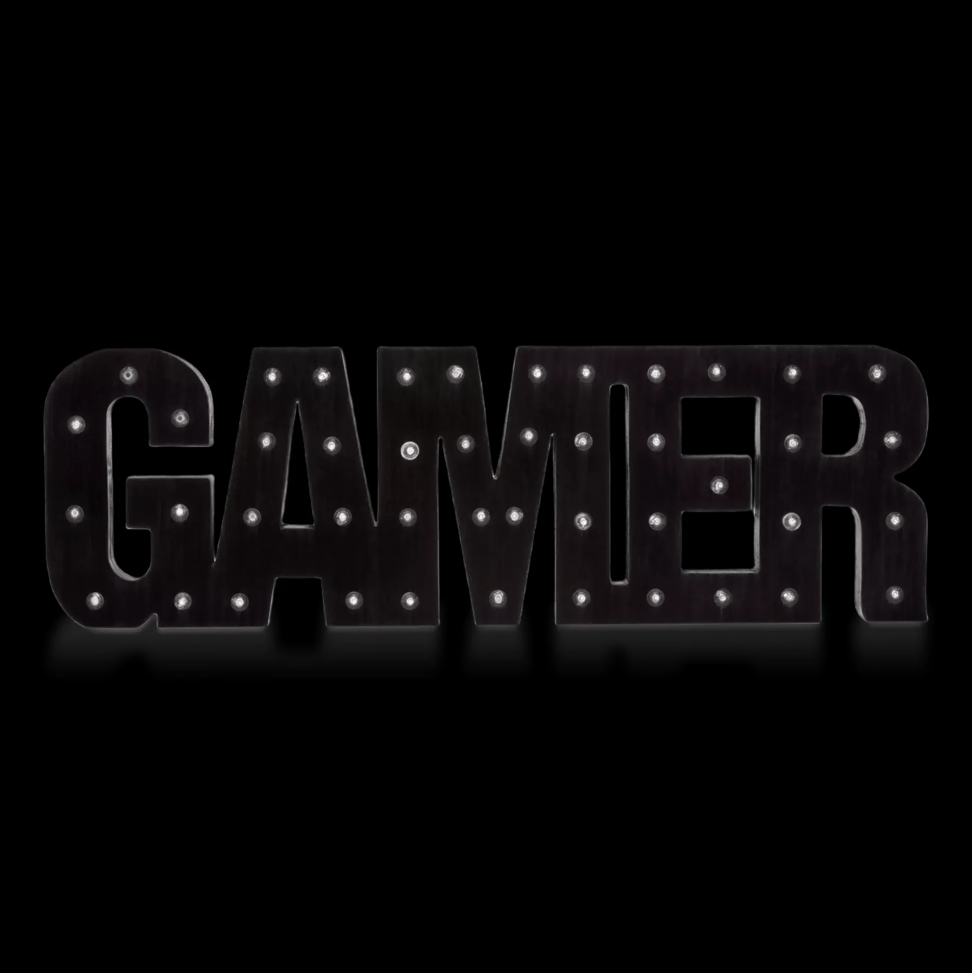 LED Decorative Word Gamer