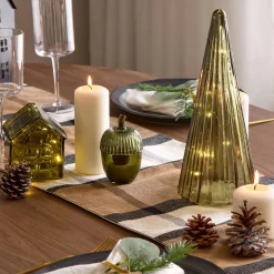 LED Glass Decorative Tree