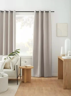 Light Beige Dion Blackout Curtain