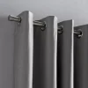 Light Grey Chambray Blackout Curtain