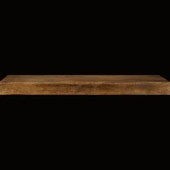 Long Mango Wood Floating Shelf