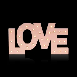 Love Letter Sign with LED Lights