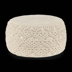 Macrame Ottoman