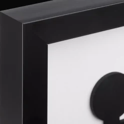 Man & Woman Silhouette Bathroom Shadow Box