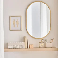 Man & Woman Silhouette Gold Wall Art