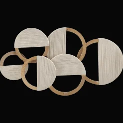 Mango Wood Circles with Rope