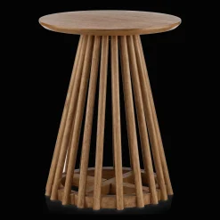 Mango Wood Openwork Side Table