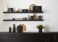 Metal Bread Box with Bamboo Lid