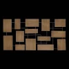 Metal Wood Wall Decoration