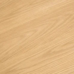 Mid-Century Modern Natural Wood Dining Table