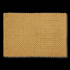 Mustard Braided Bath Mat