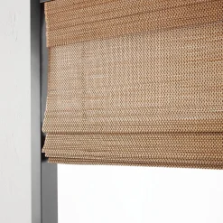 Natural & Black Cordless Bali Shade