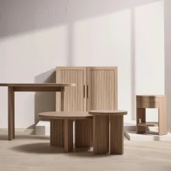 Natural Wood Console