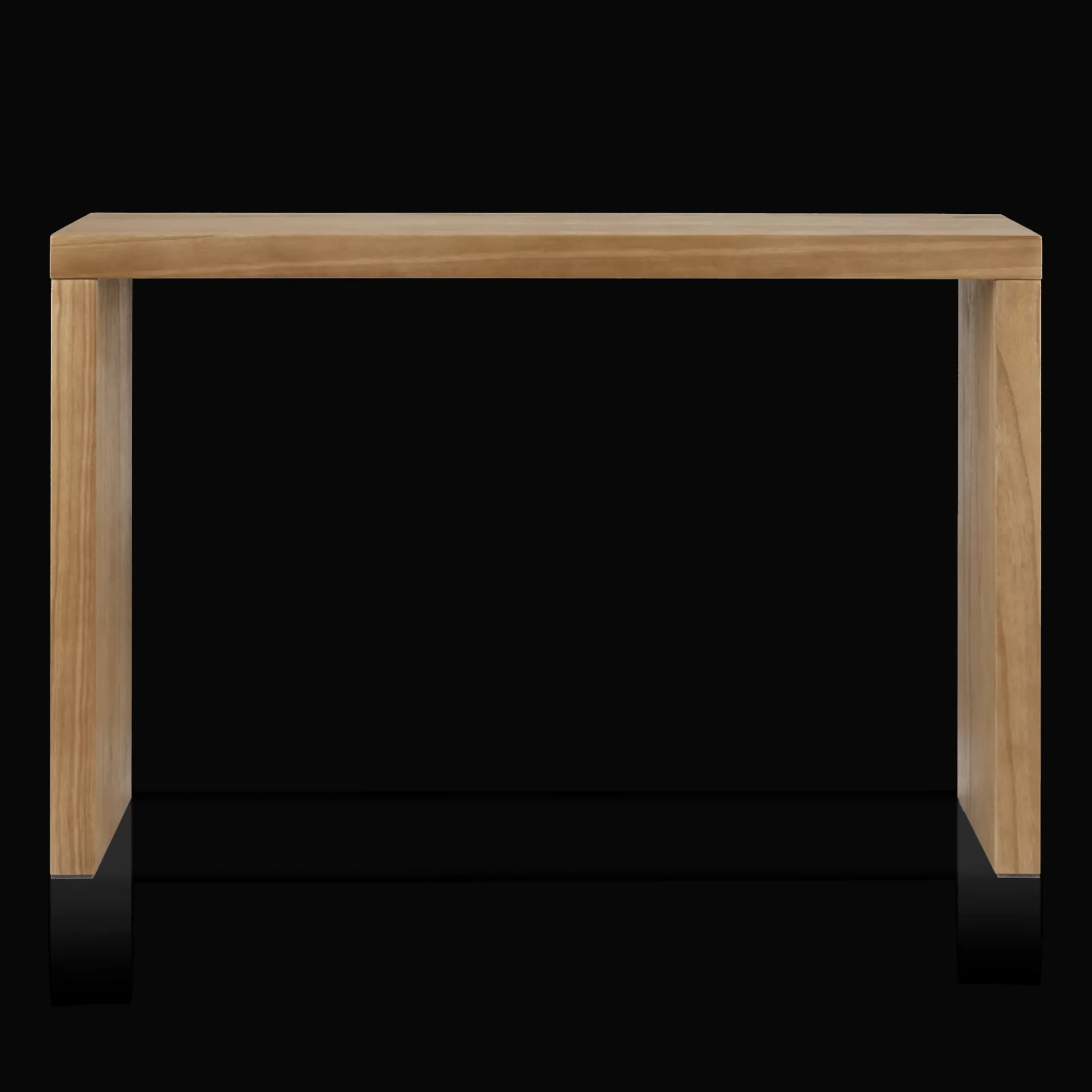 Natural Wood Console
