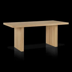 Natural Wood Dining Table