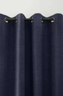 Navy Dion Blackout Curtain
