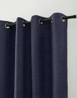 Navy Dion Blackout Curtain