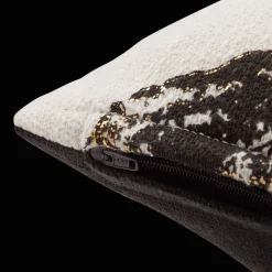 Novak Throw Pillow with Foil Embellishment