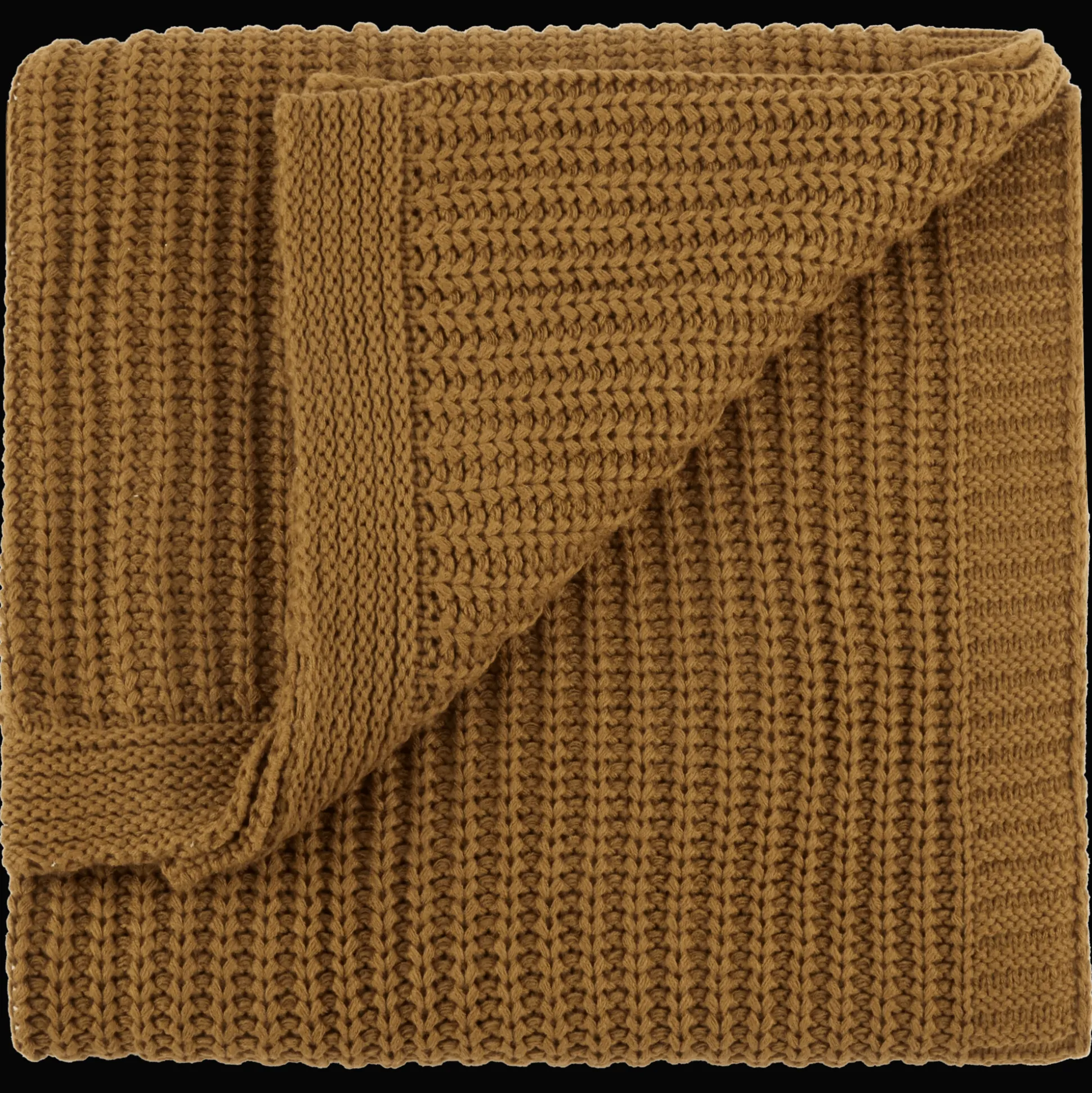 Ochre Ribba Throw