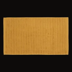 Ochre Ribbed Hand Towel