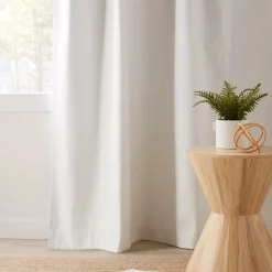 Off White Mullins Blackout Back-Tab Curtain