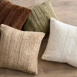 Off White Set of 2 Ellyn Decorative Pillow