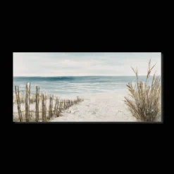 Oil Painted Path to the Beach