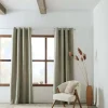 Olive Tajo Panel Curtain