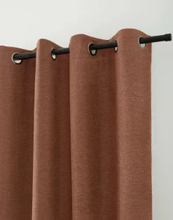 Orange Dion Blackout Curtain