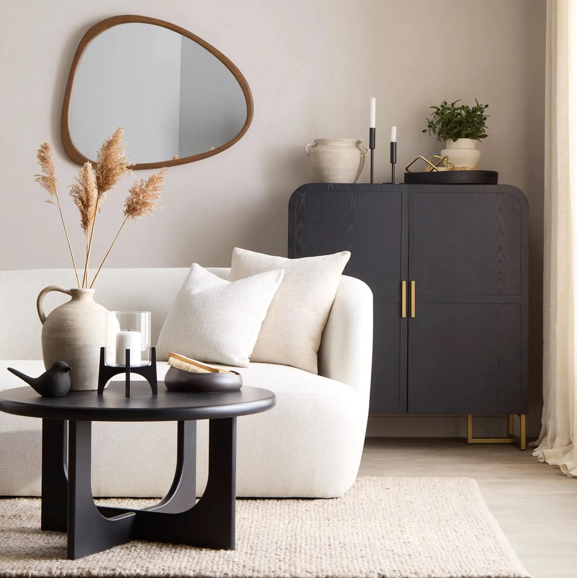 Organic Walnut Mirror