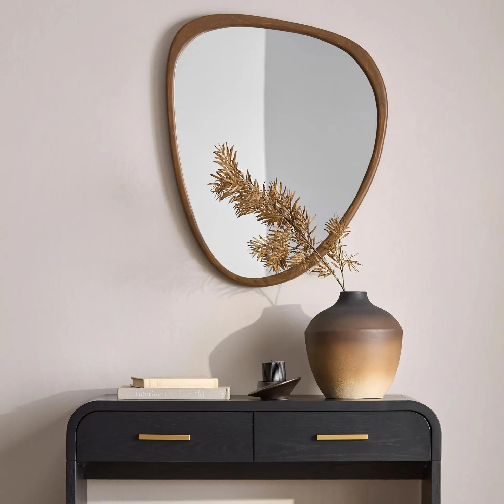 Organic Walnut Mirror