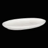 Oval Tray with Engraved Stem